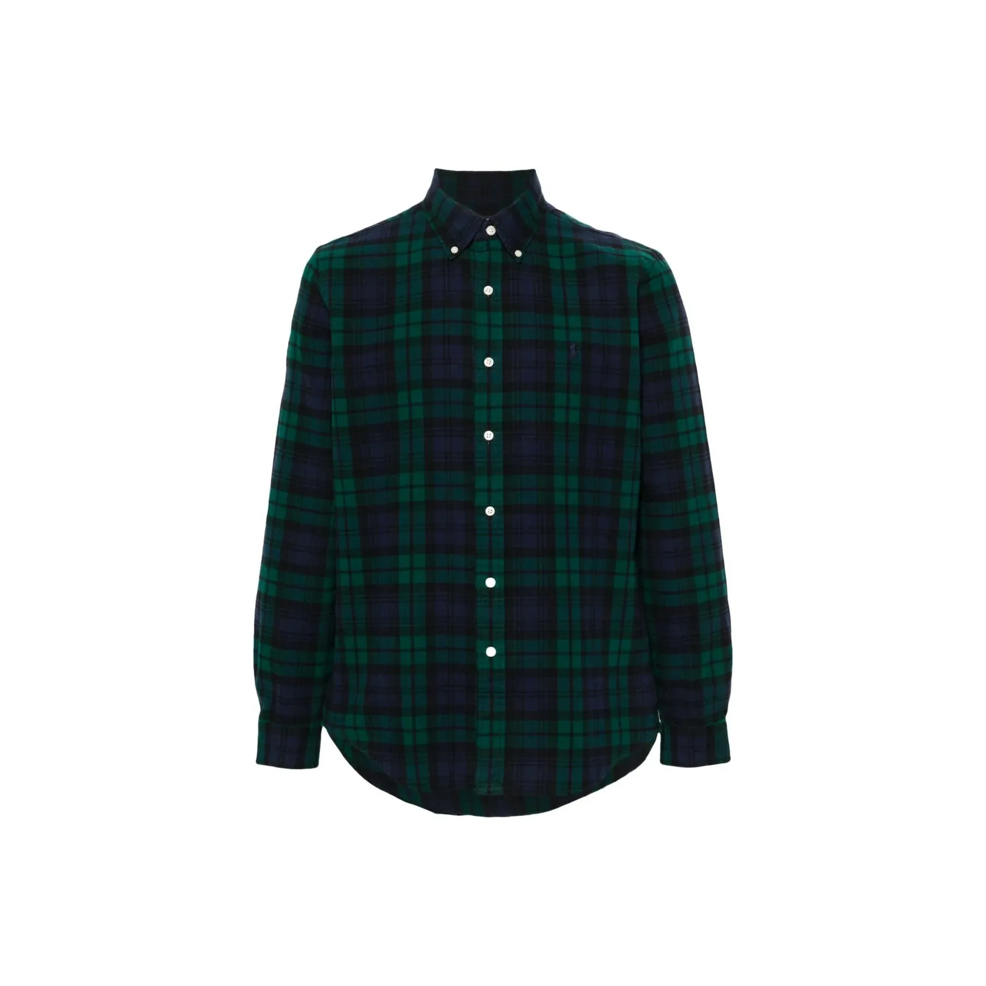 Polo Ralph Lauren Plaid Brushed Buttoned Oxford Shirt