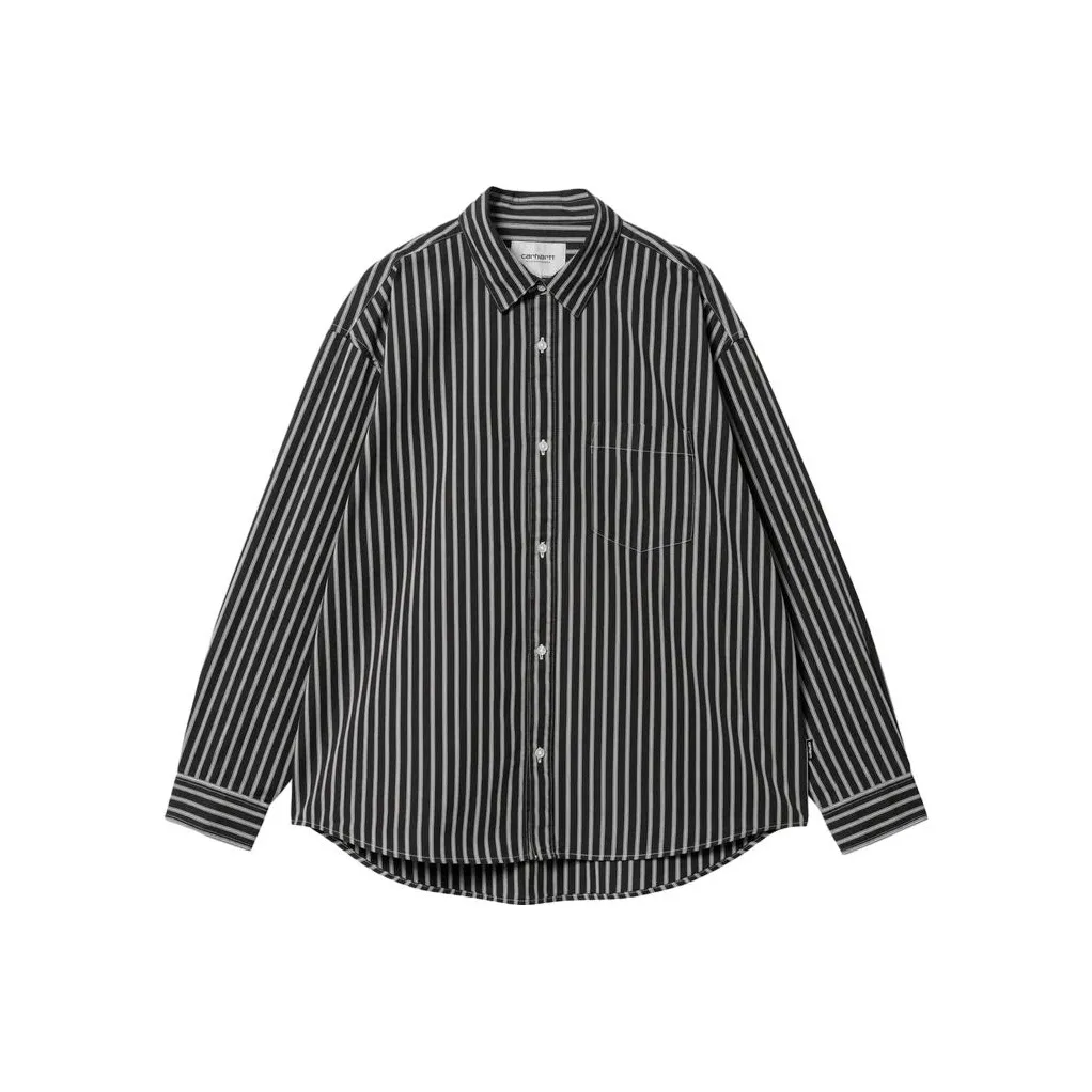 Carhartt WIP Ligety Stripe Shirt Men's Black