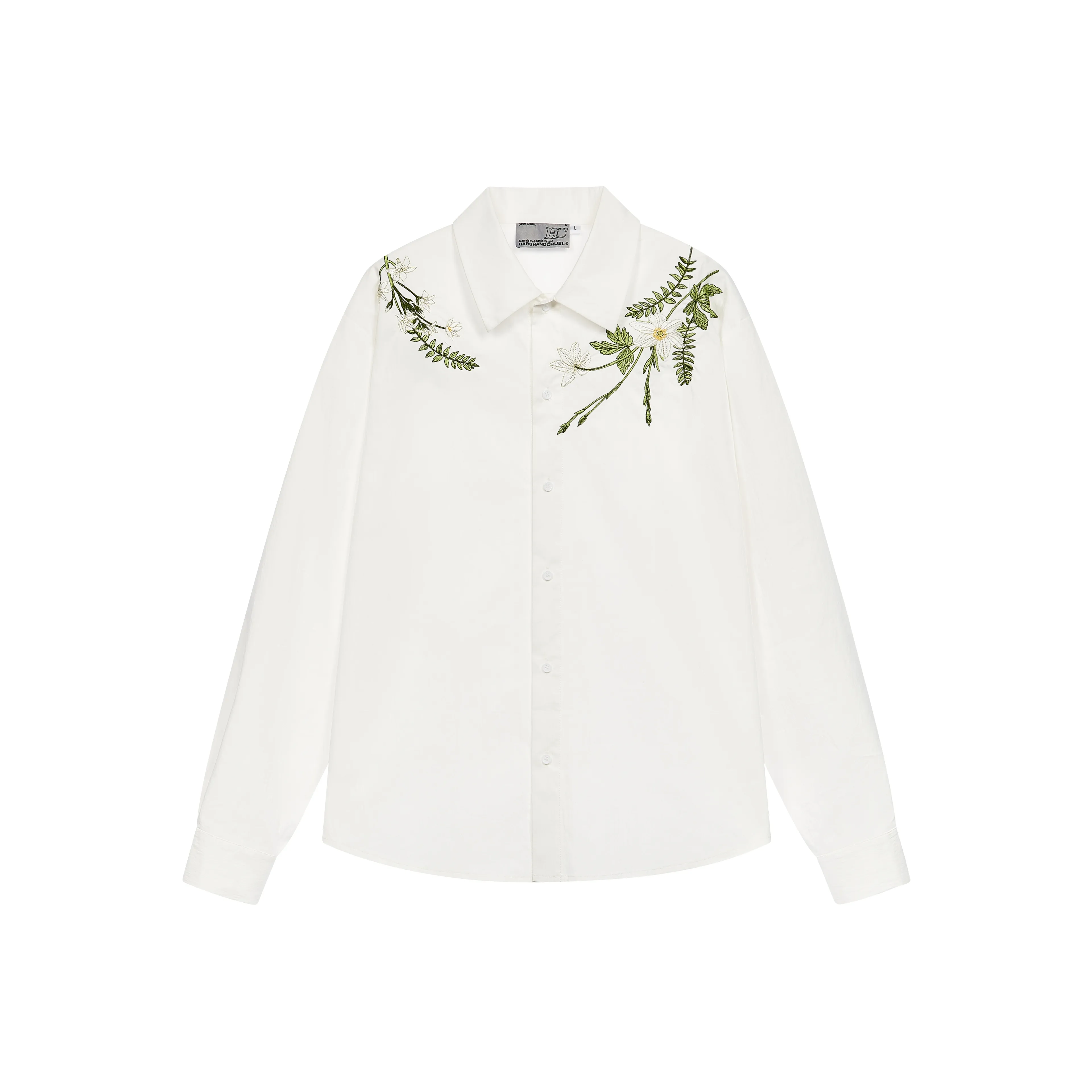 HARSH AND CRUEL Shirt Unisex White