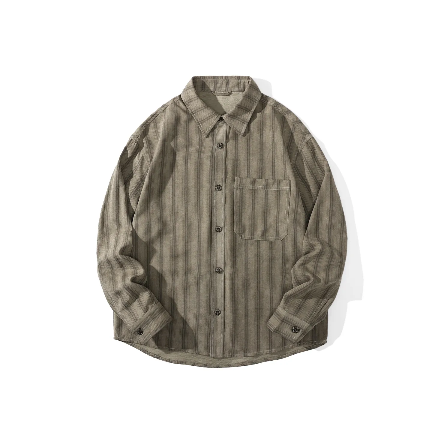 GTRG Серо-зеленая унисекс рубашка