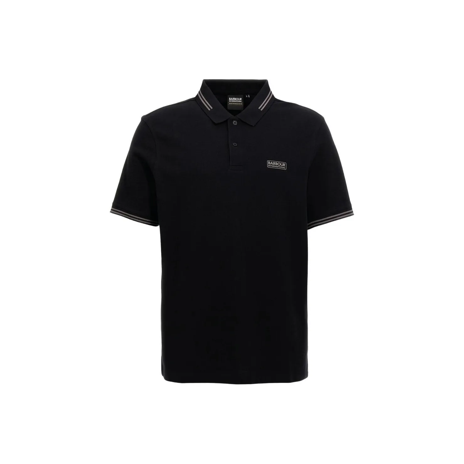 BARBOUR Мужская черная поло