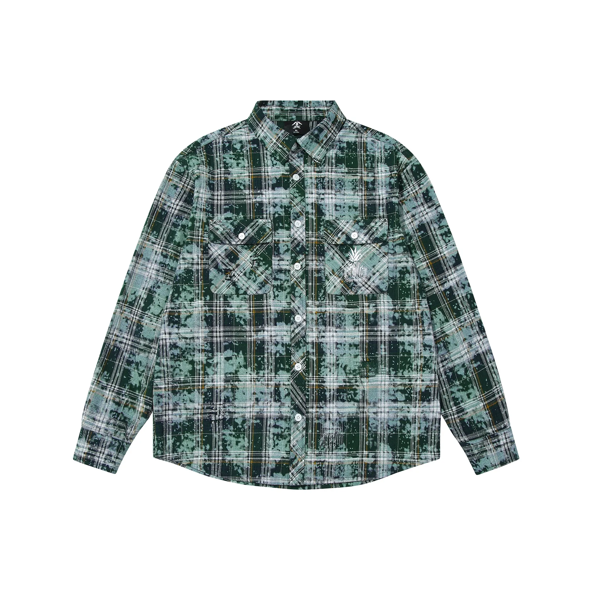 FFOMKE Зеленая унисекс рубашка