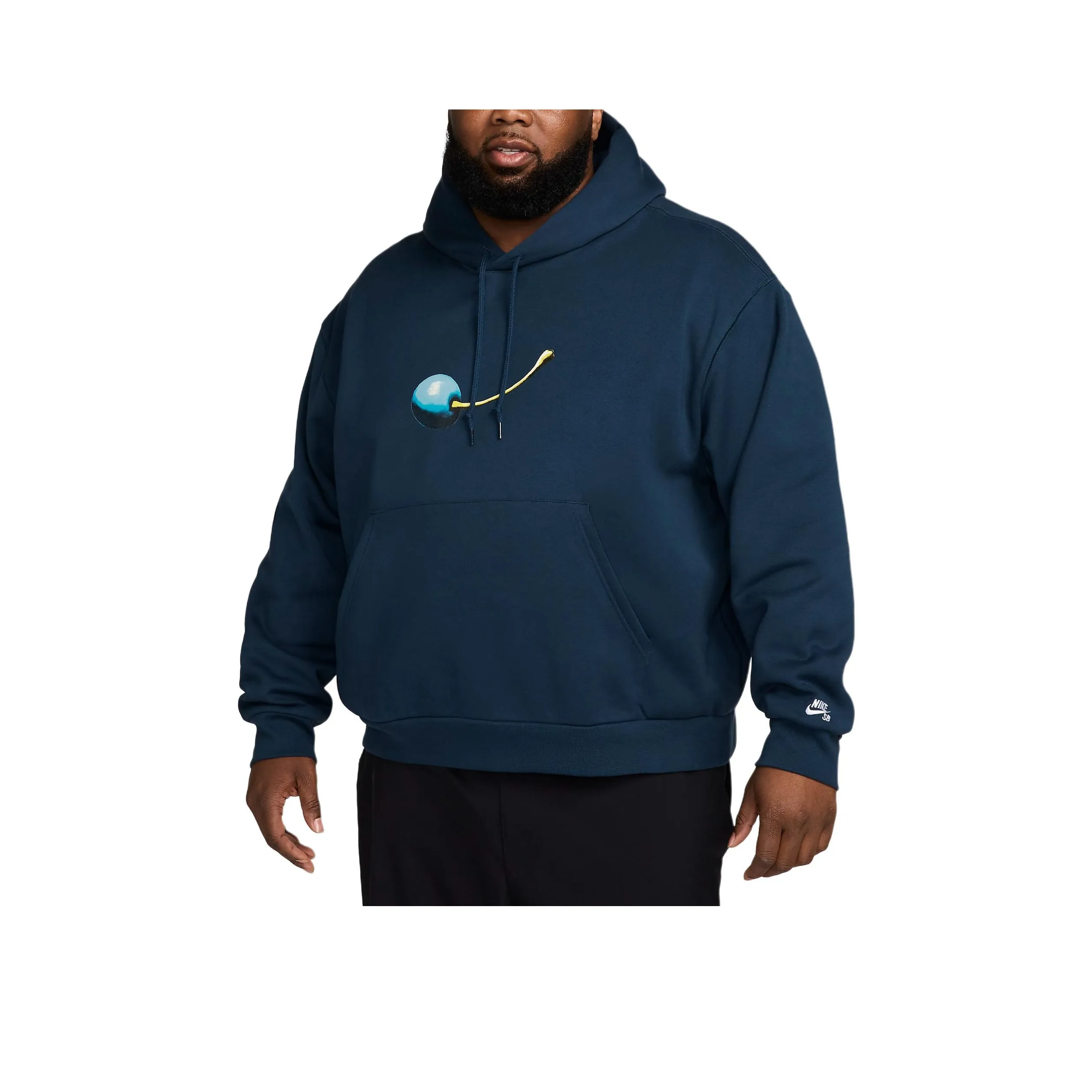 Nike SB Sweatshirts Unisex Dark Navy Blue/White