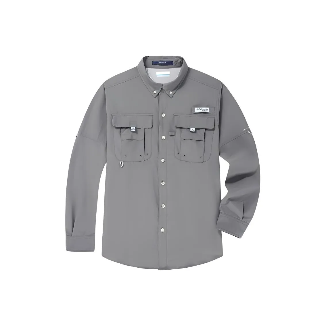 Columbia PFG Shirts Unisex Gray