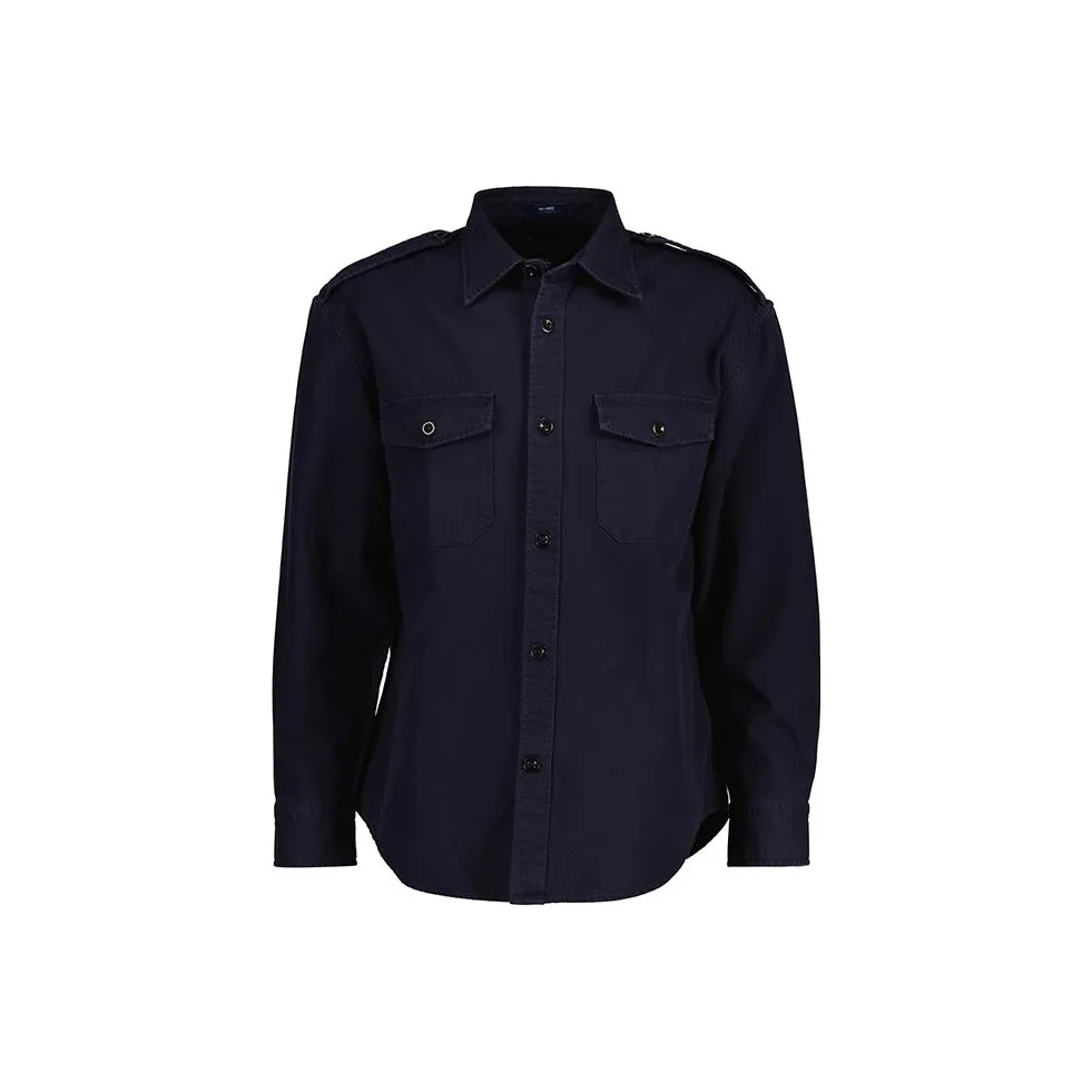 GANT Shirts Men's Night Blue