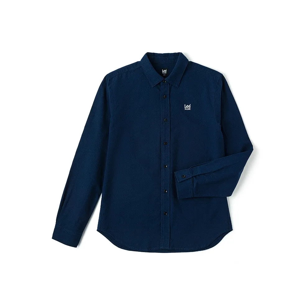 Lee Shirts Men Marine Blue