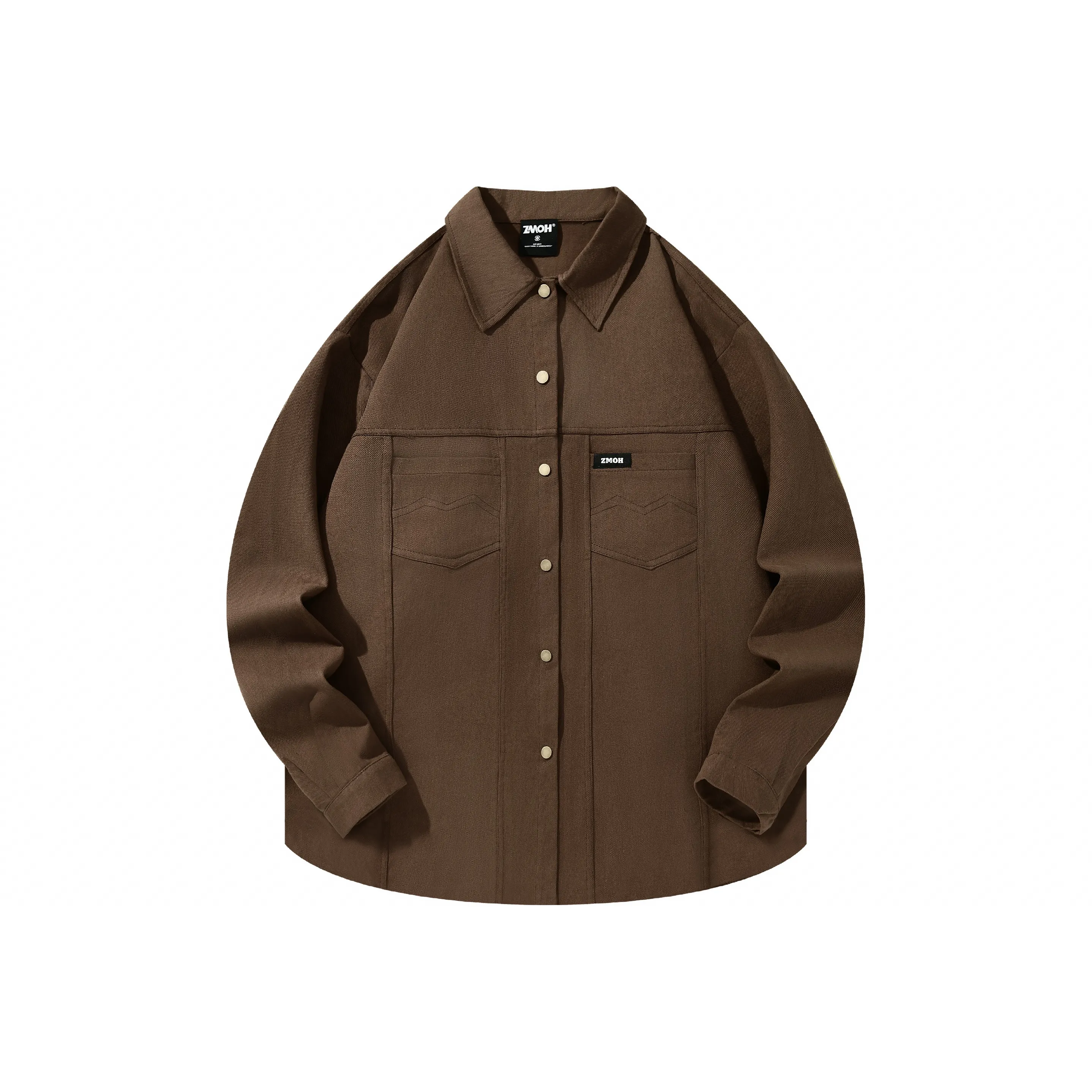 ZMOH Plain net series Унисекс Рубашки