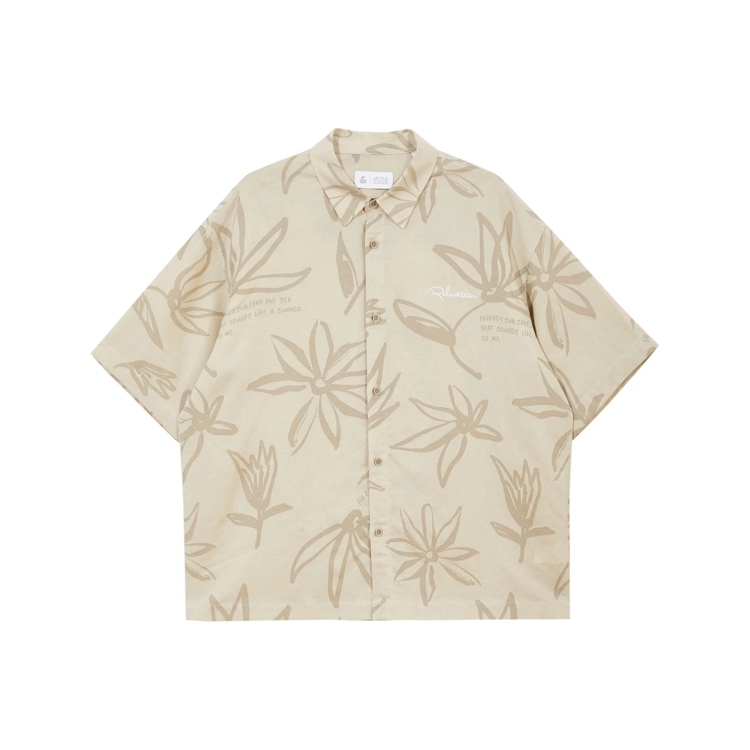 JACK&JONES Shirts Men's C63 Khaki
