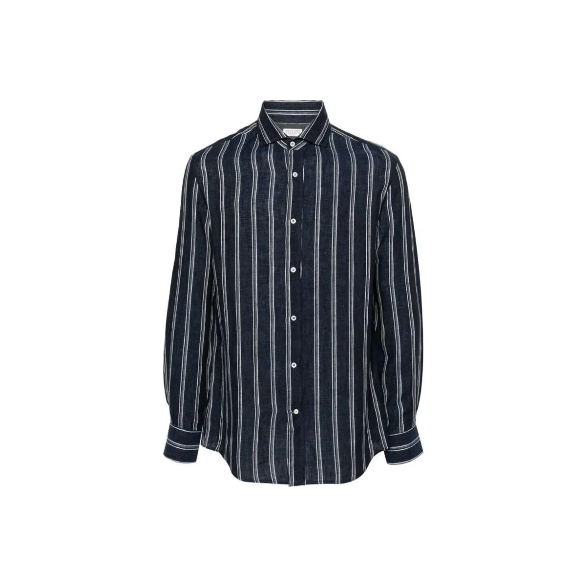 Brunello Cucinelli Shirts Men Blue