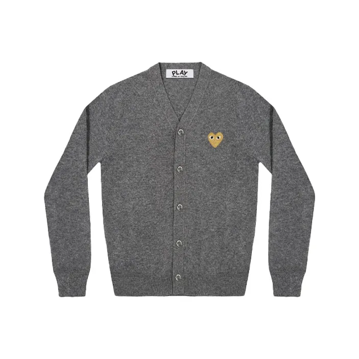 CDG Play Серый Мужской Свитеры