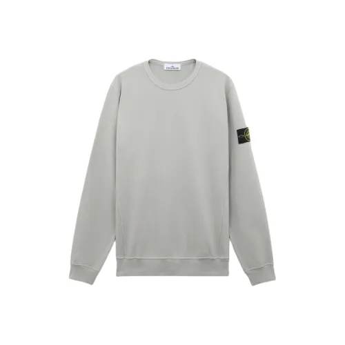 STONE ISLAND Серый Мужские Свитшоты