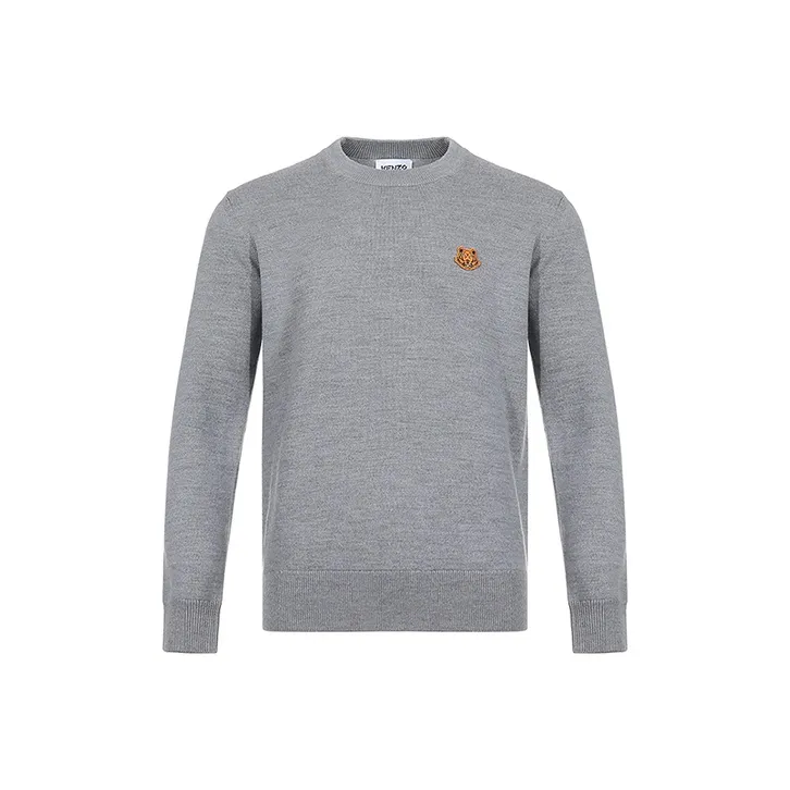 KENZO Tiger Embroidered Crew Neck Jumper