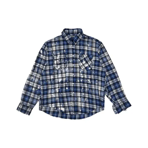 GRAILZ SS25 Синие Унисекс Рубашки