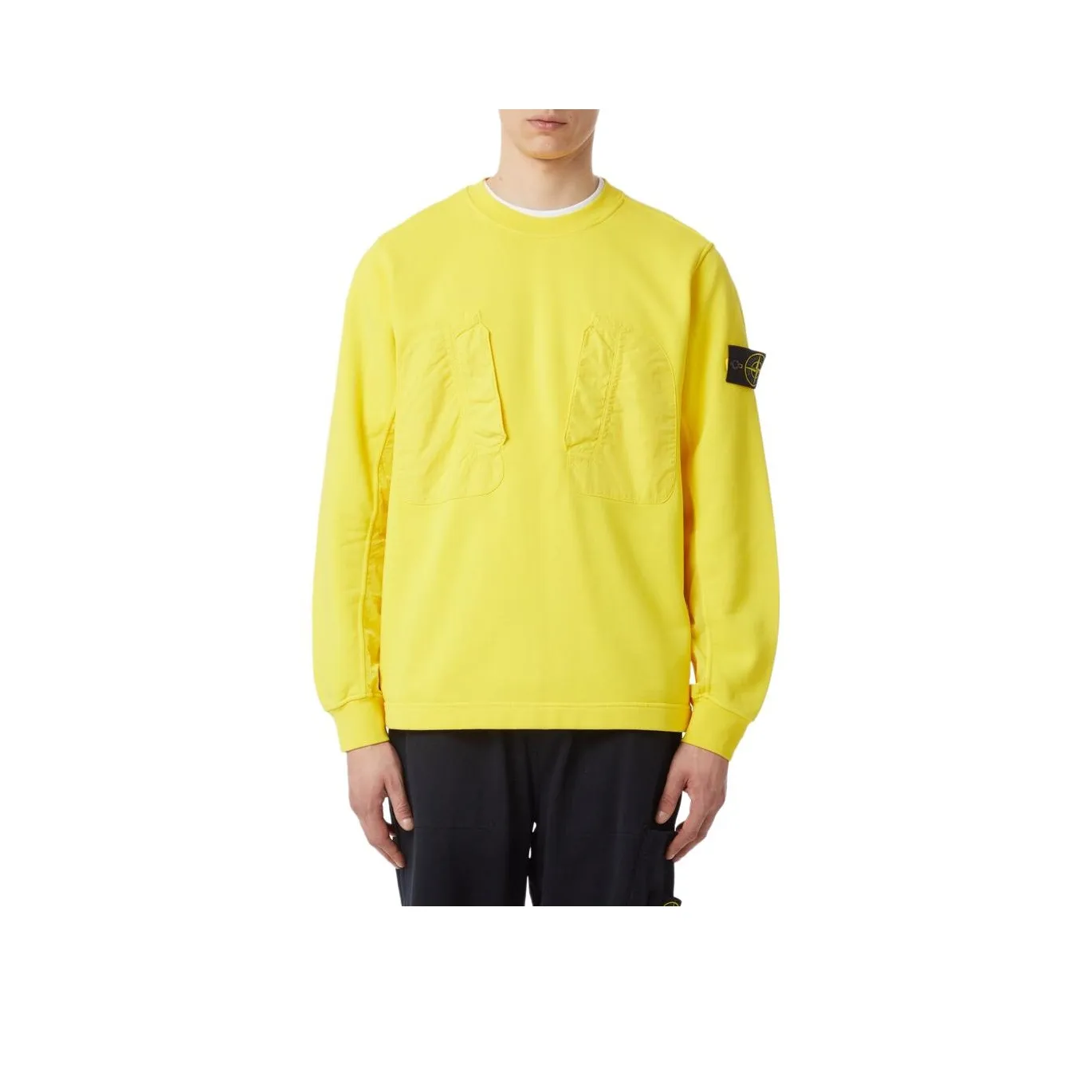 STONE ISLAND Свитшот Мужской Желтый