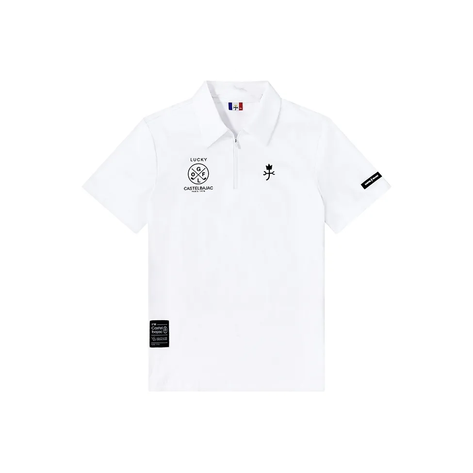 CASTELBAJAC Polo Shirt Men's White