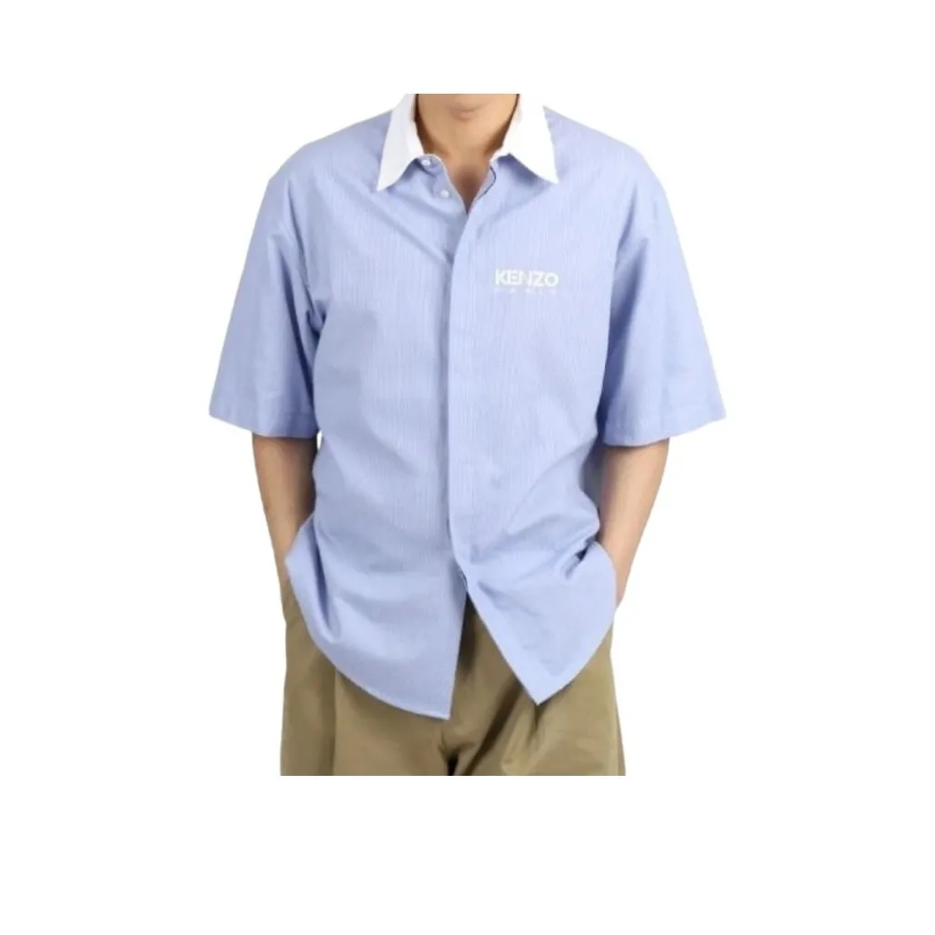 KENZO Мужские Синие Рубашки