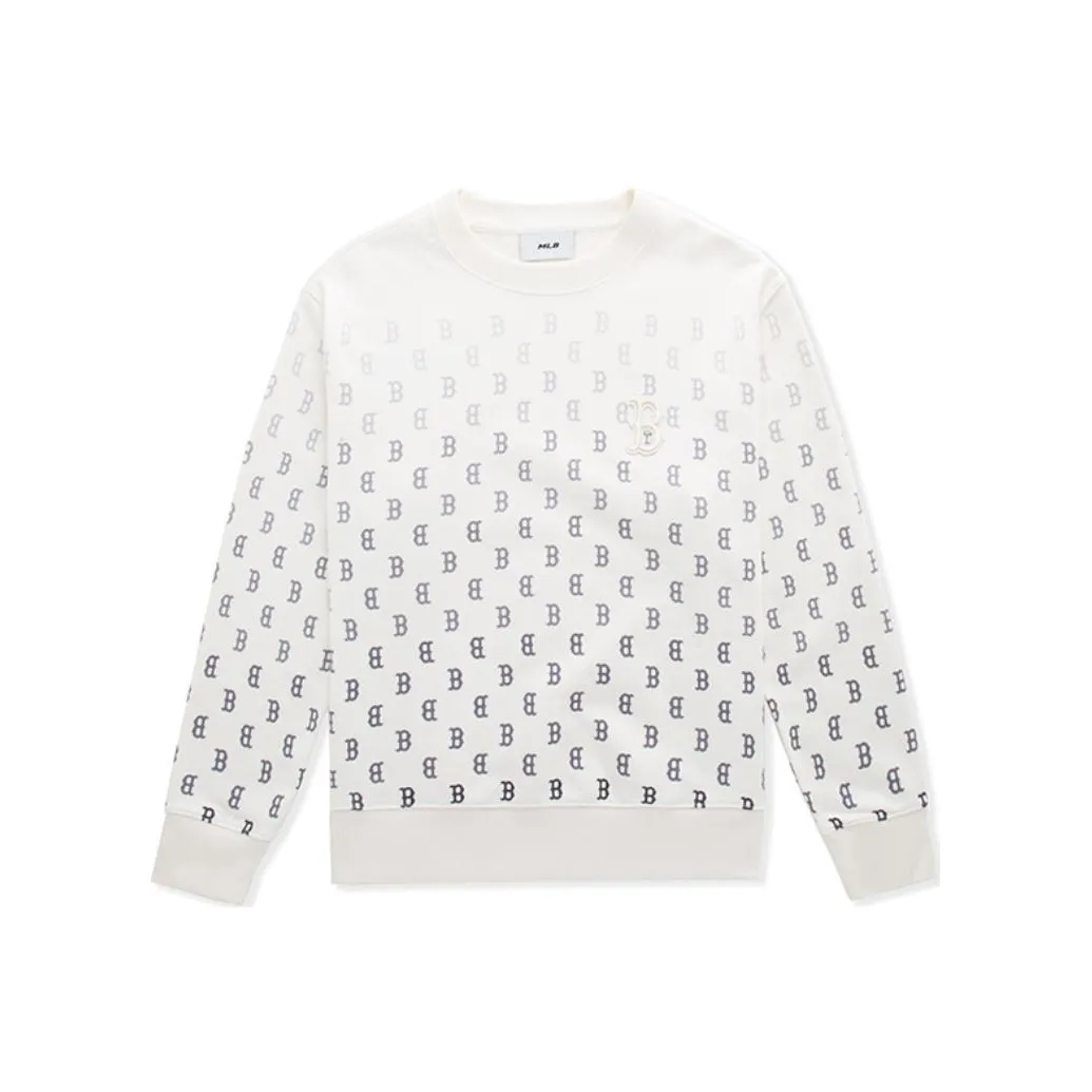 MLB Boston Red Sox Monogram Свитшот Унисекс Кремовый