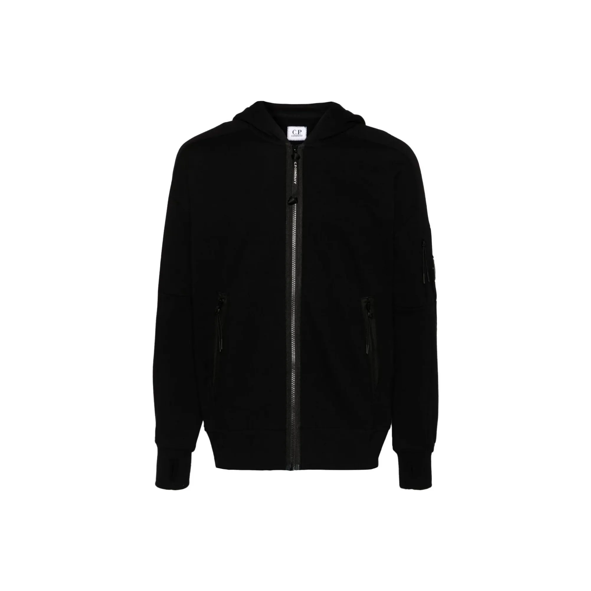 C.P. Company Lens detailed Cotton Hoodie