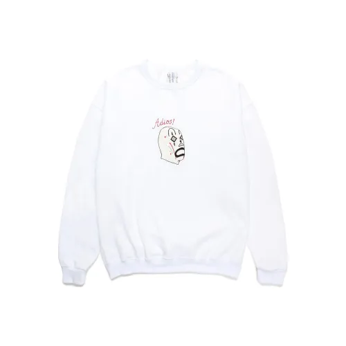 WACKO MARIA FW24 Белый Унисекс Свитшоты