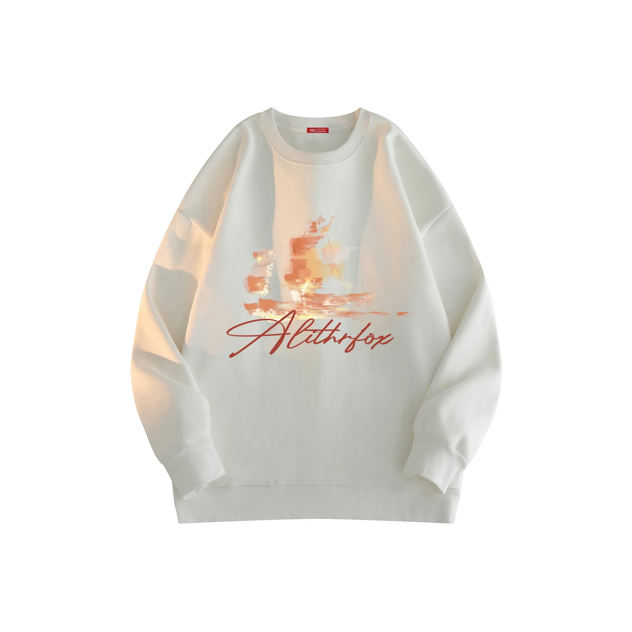 ALI THE FOX Sweatshirt Unisex White