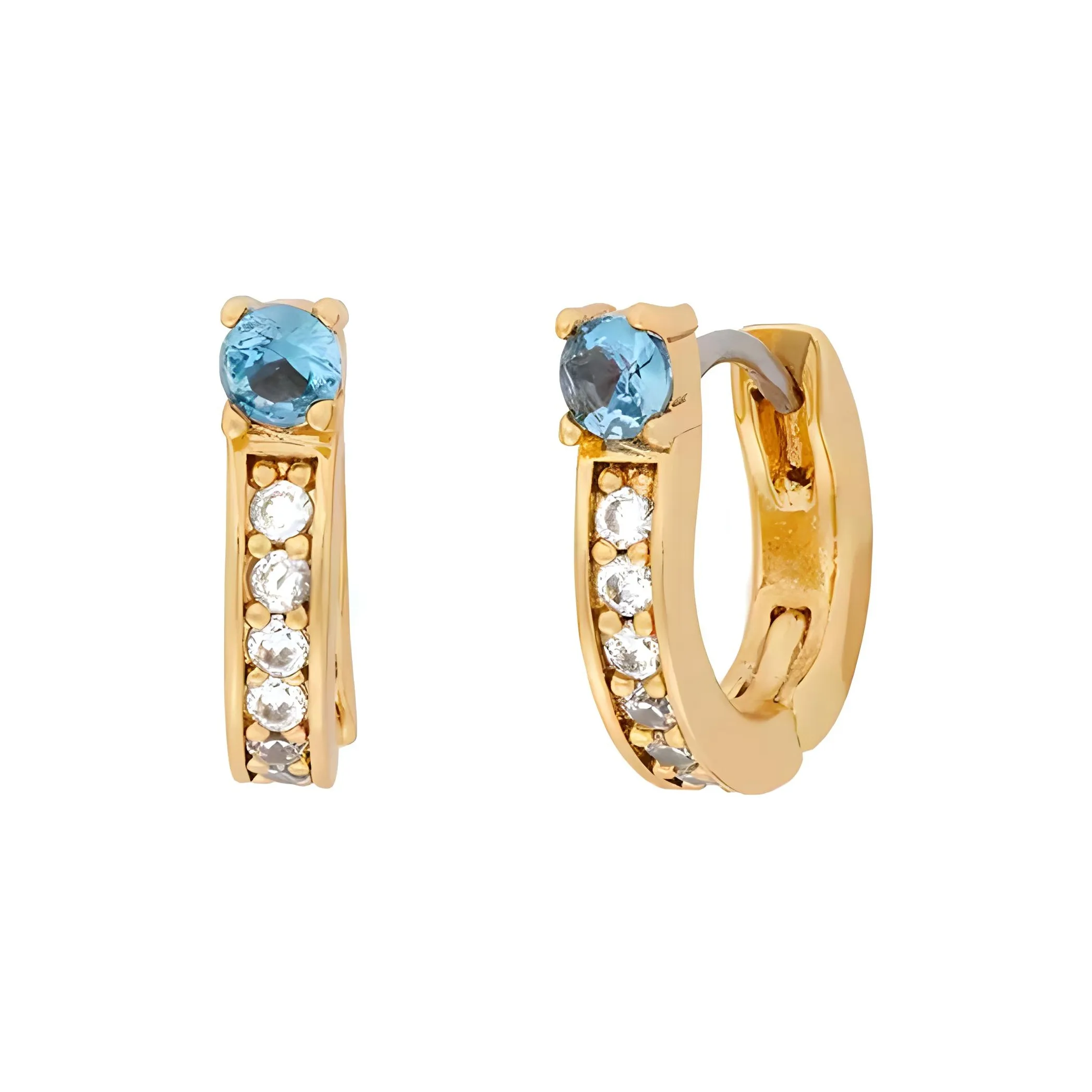 Kate Spade Серьги из меди женские синие