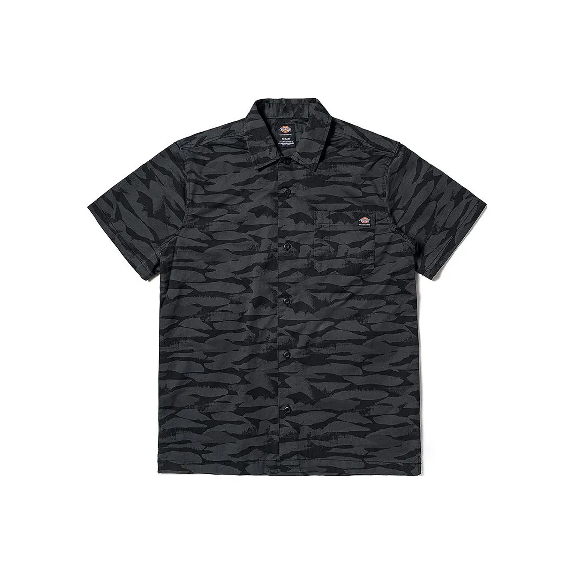 Dickies Черный Камуфляж Мужские Рубашки