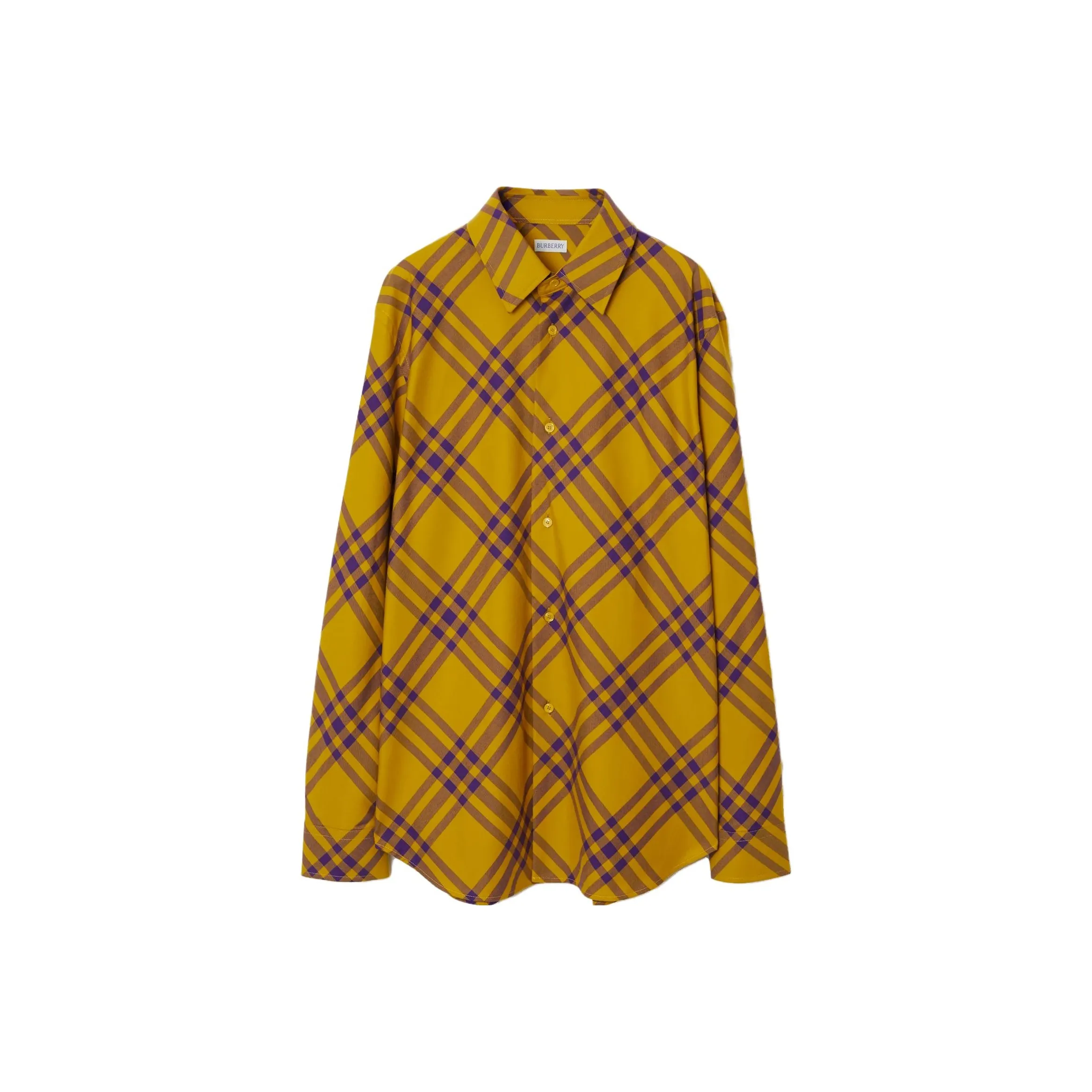 Burberry Shirts Men's Yellow