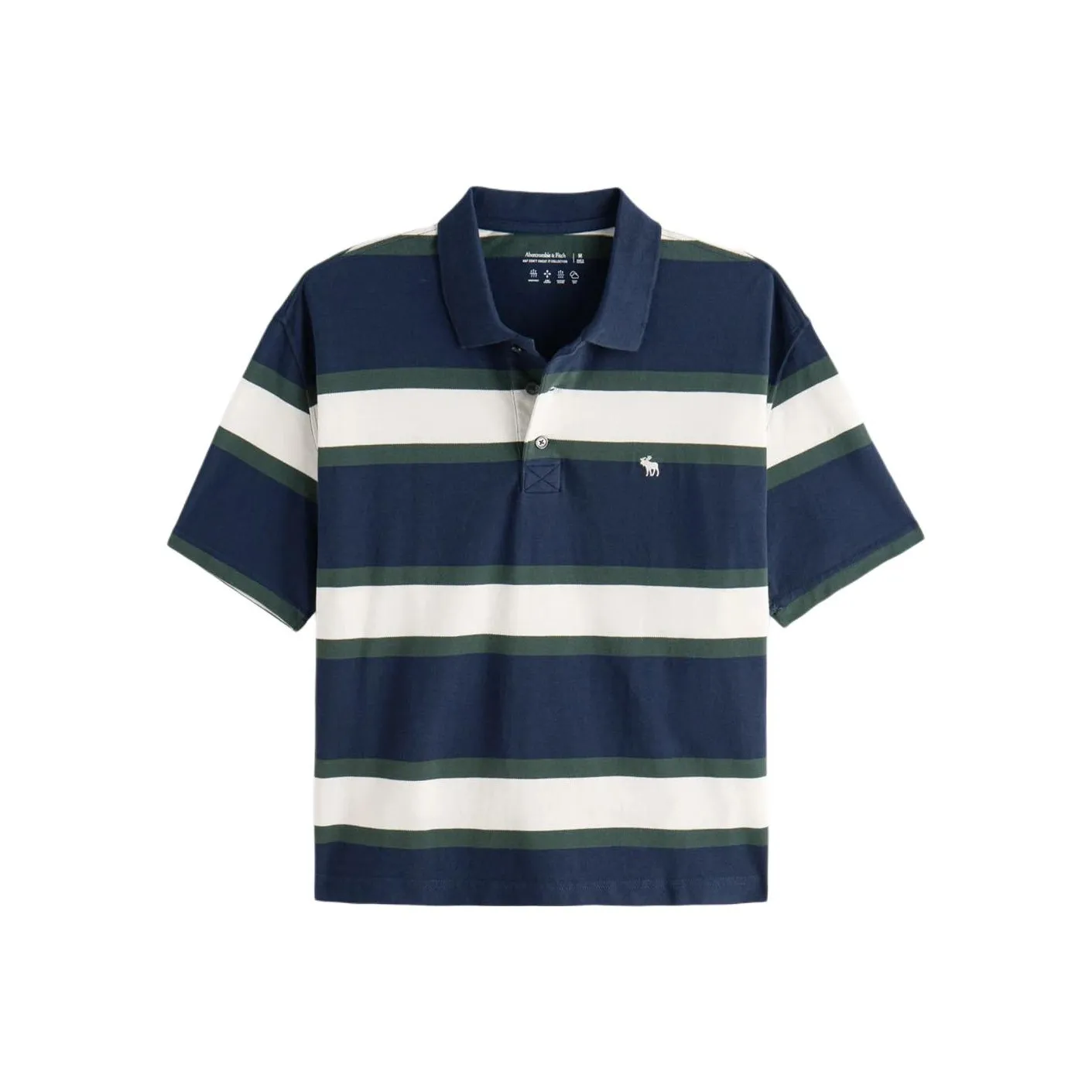 Abercrombie＆Fitch Поло Мужское Темно-Синий