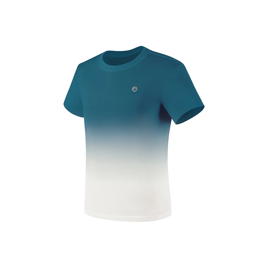 BMAI Бег Т-Рубашка Мужская Azure White Storm