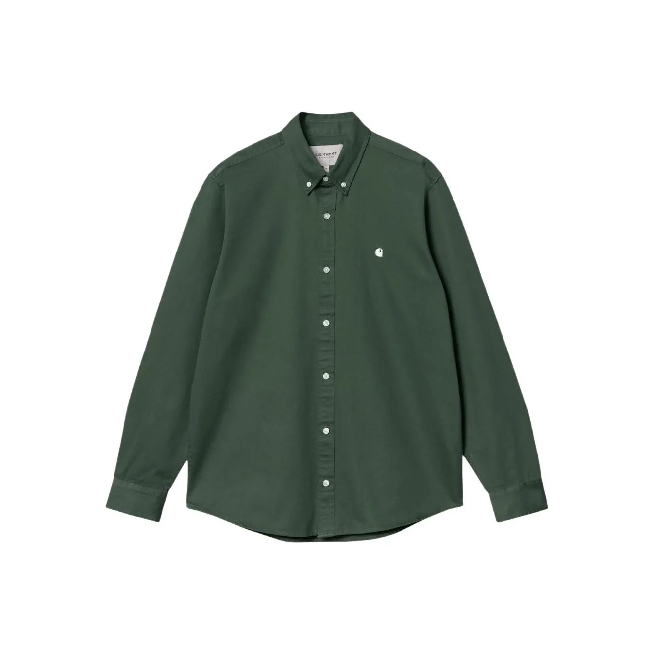 Carhartt WIP Рубашка Мужская Platane Зеленая