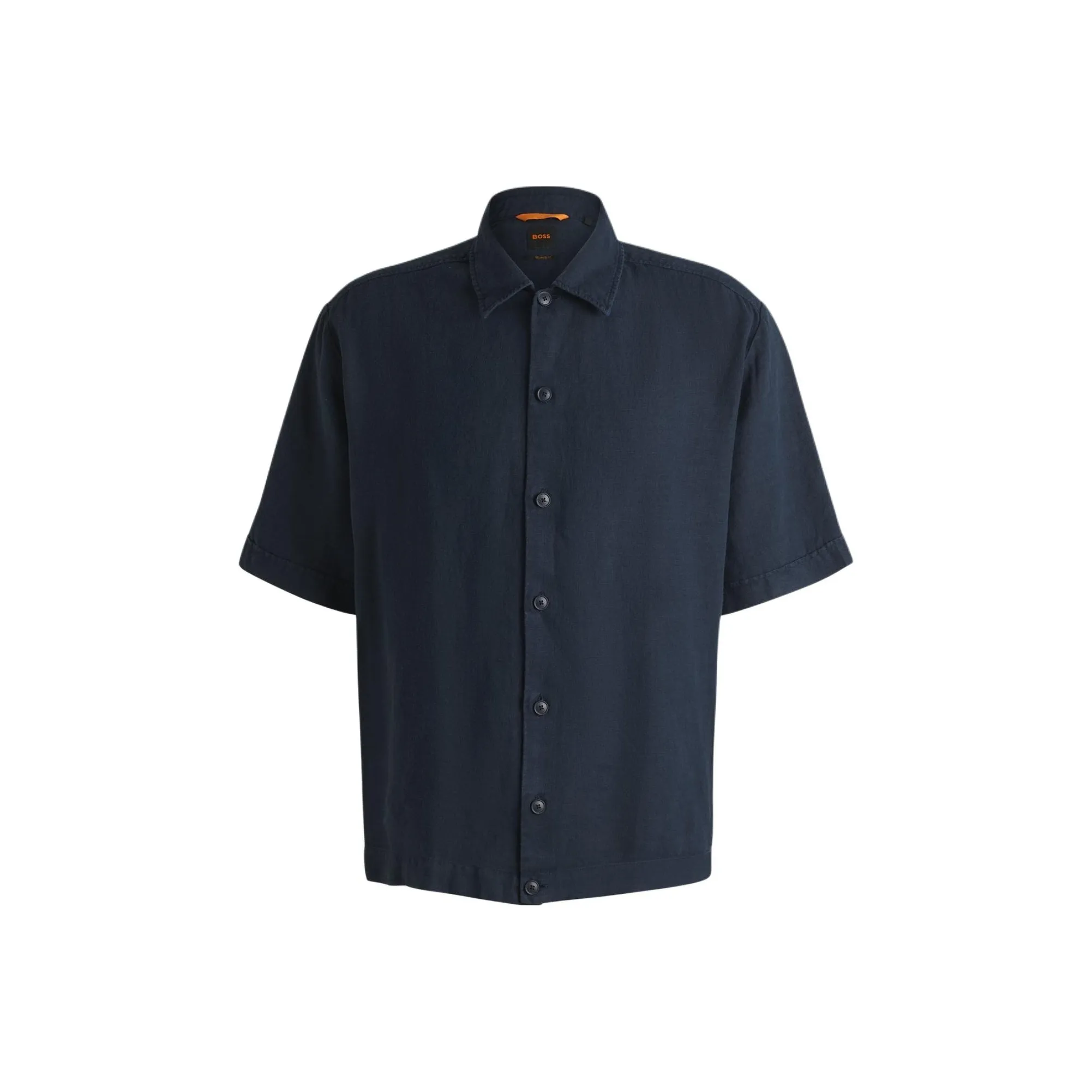 Hugo Boss Рубашка Мужская Темно-синяя