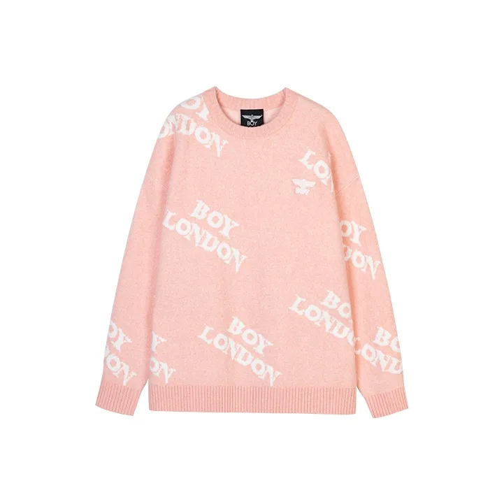 Boy London Sweaters Unisex Pink