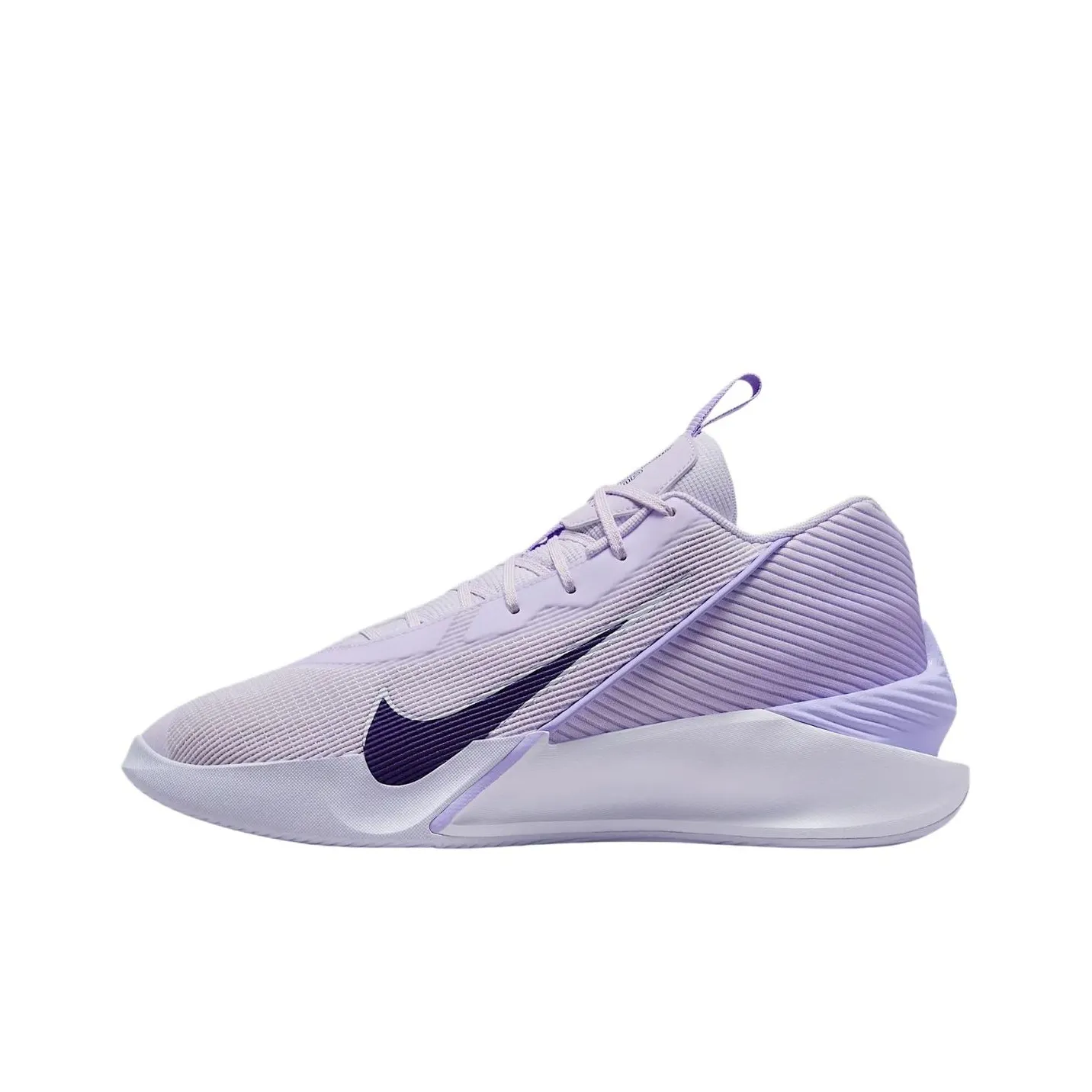 Nike G.T. Jump Academy Slip-resistant Abrasion-resistant Low-top Basketball Shoes Men's Light Purple