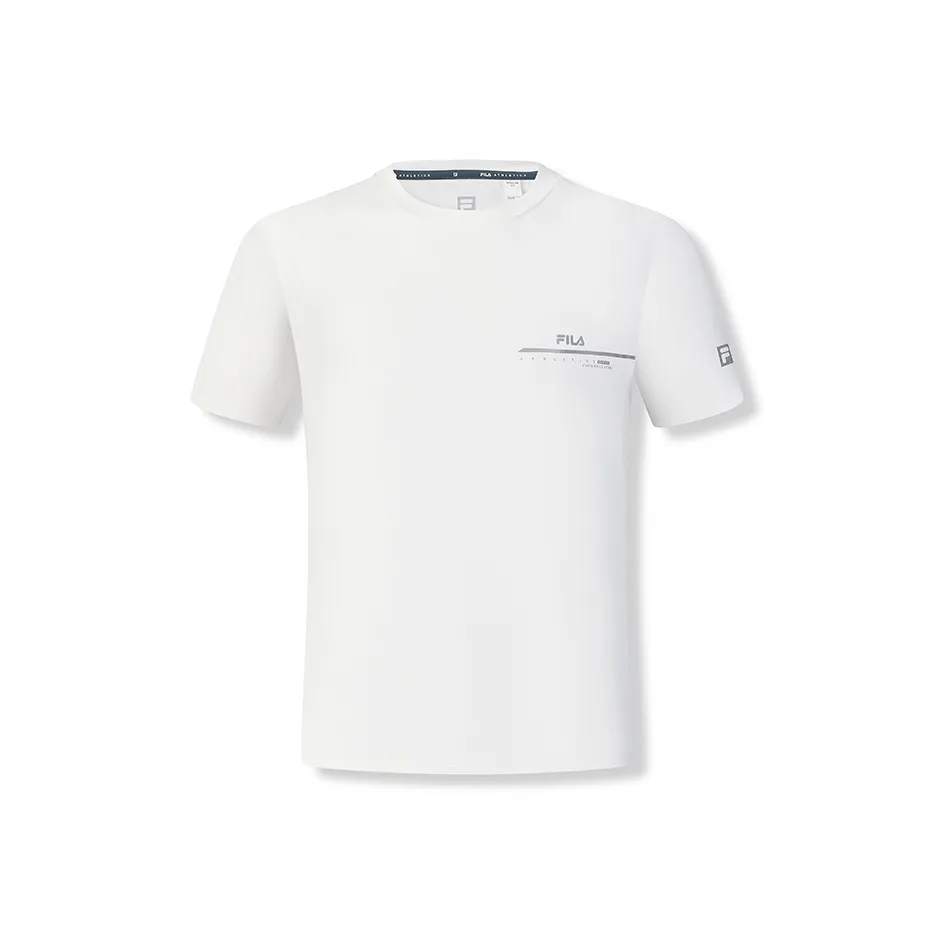 FILA Regular T Shirt Men's Mist White