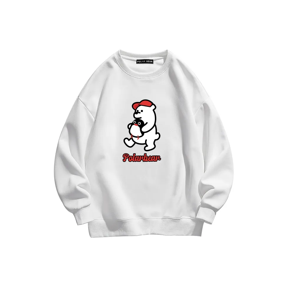 Свитшот Polar Bear с круглым вырезом унисекс