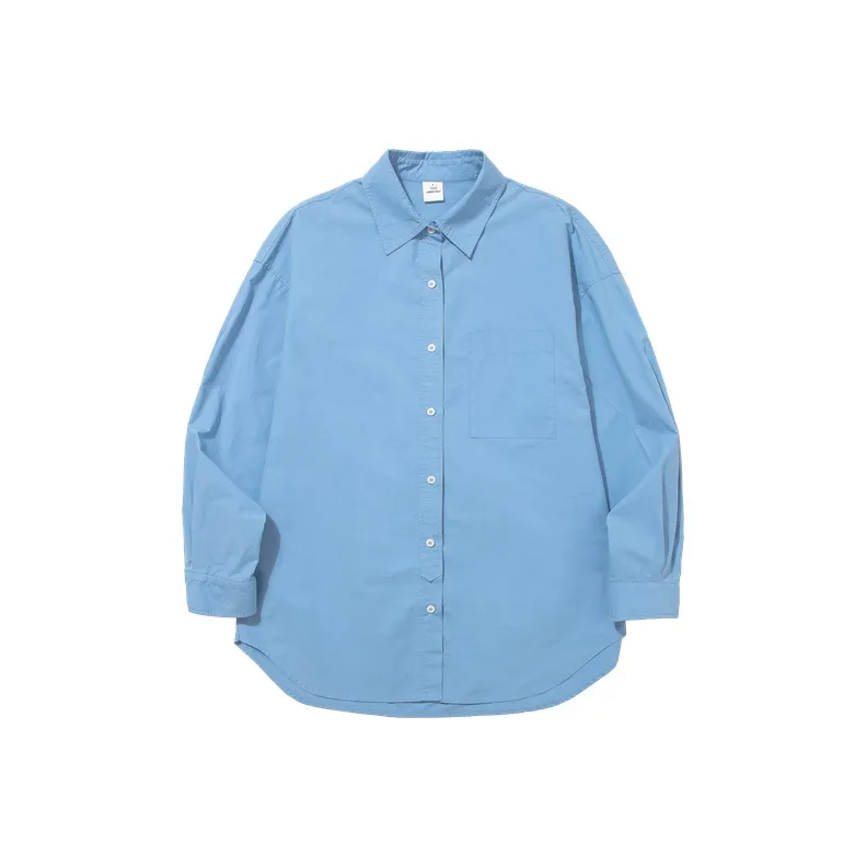 COUNTRY MOMENT Рубашка Унисекс Небесно-голубой