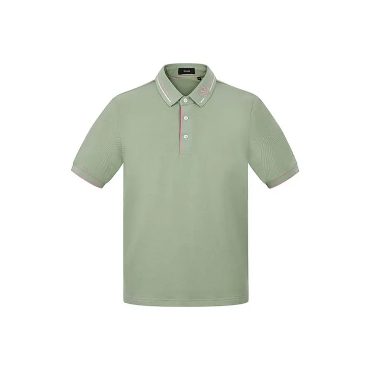 RARE Короткий рукав T-рубашка мужская светло-зеленая