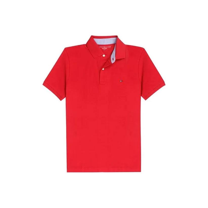 Tommy Hilfiger Polo Мужское Красное
