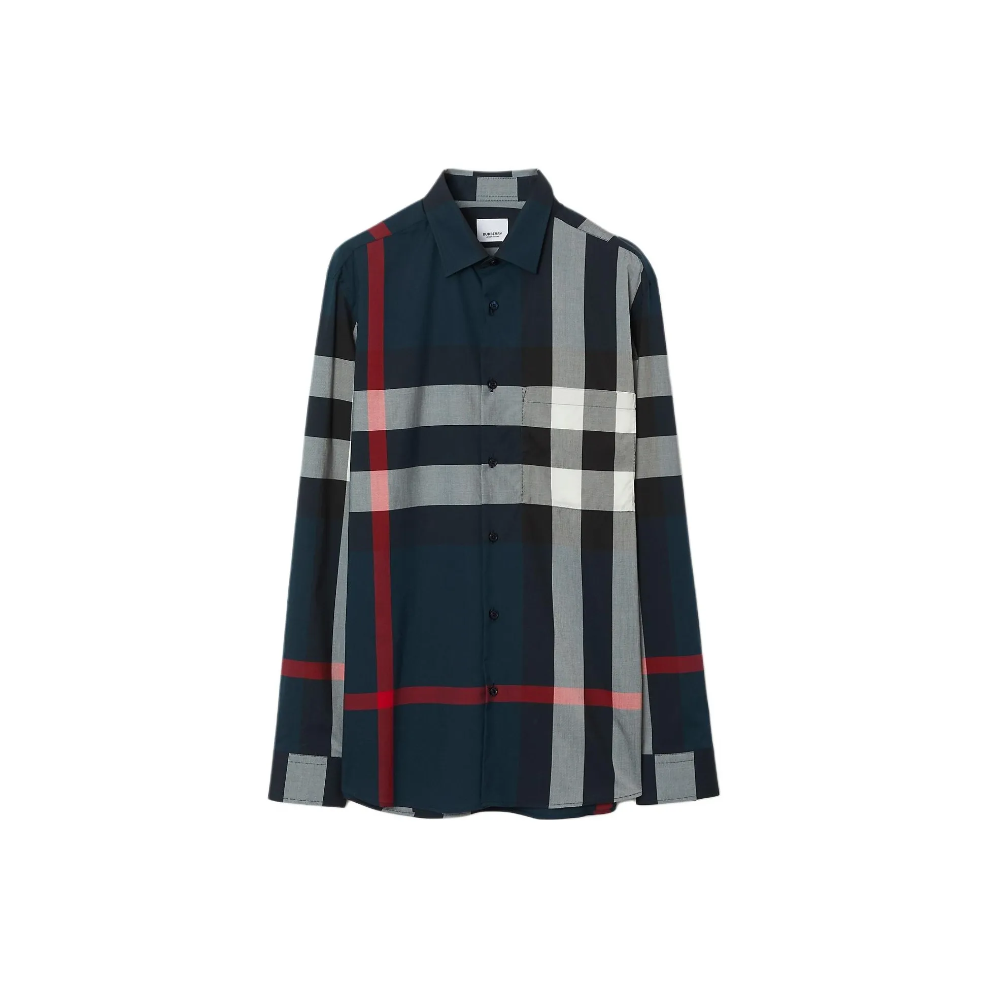 Burberry Check pattern Cotton Shirt