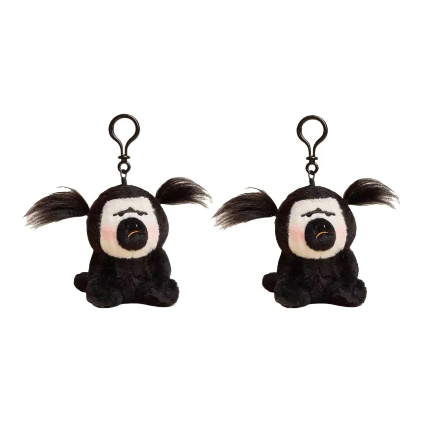 KUMAOYA Ugly And Adorable Dudu Белый Faced Monk Лицо Обезьяна Companion Healing Doll Плюшевый Подвеска 12 см Рекомендуемый рост