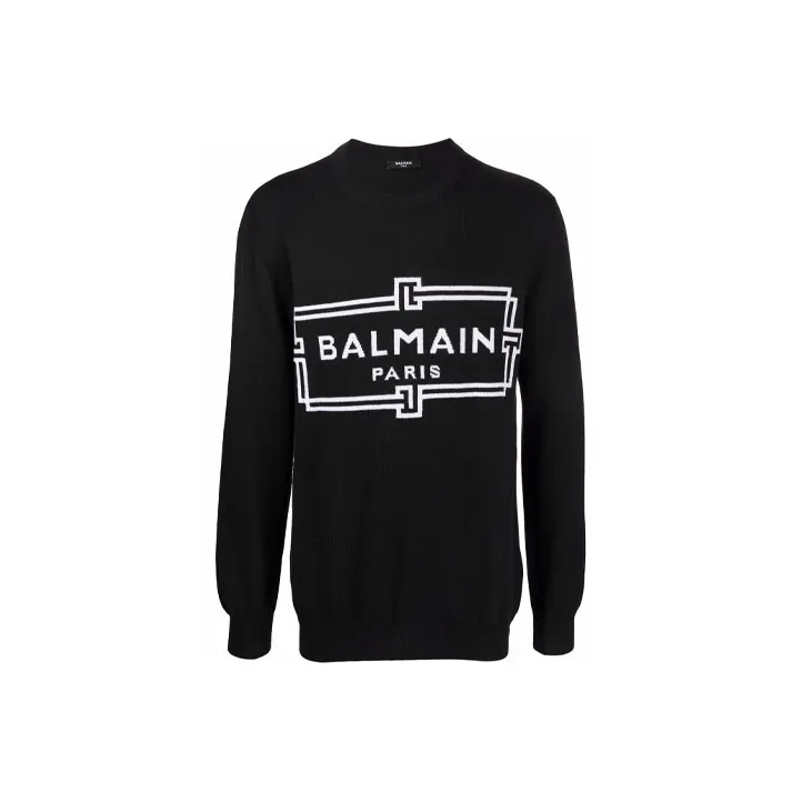 BALMAIN FW21 Sweater Men's Black