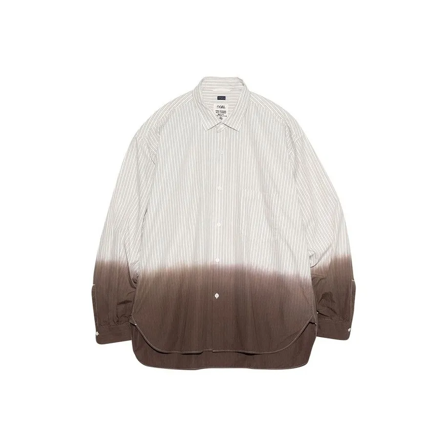 Nanamica SS25 Рубашка Унисекс Бежевый