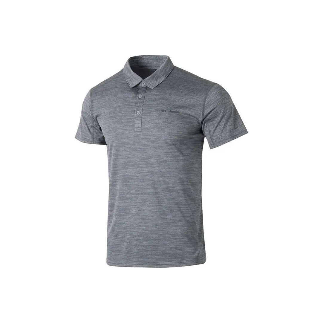 Columbia Polo Shirts Men's Gray