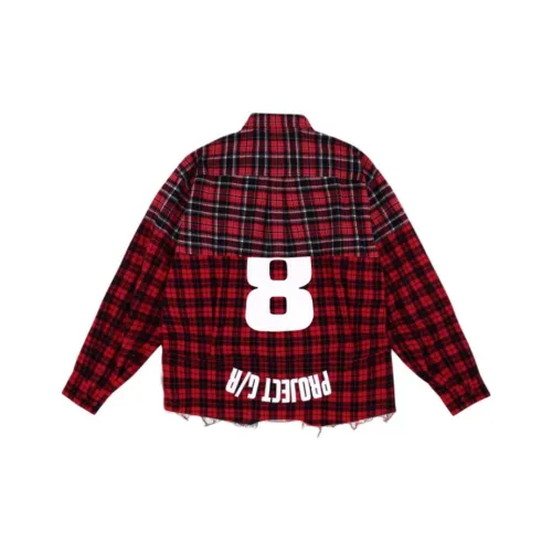 GRAILZ SS25 Красный Унисекс Рубашки