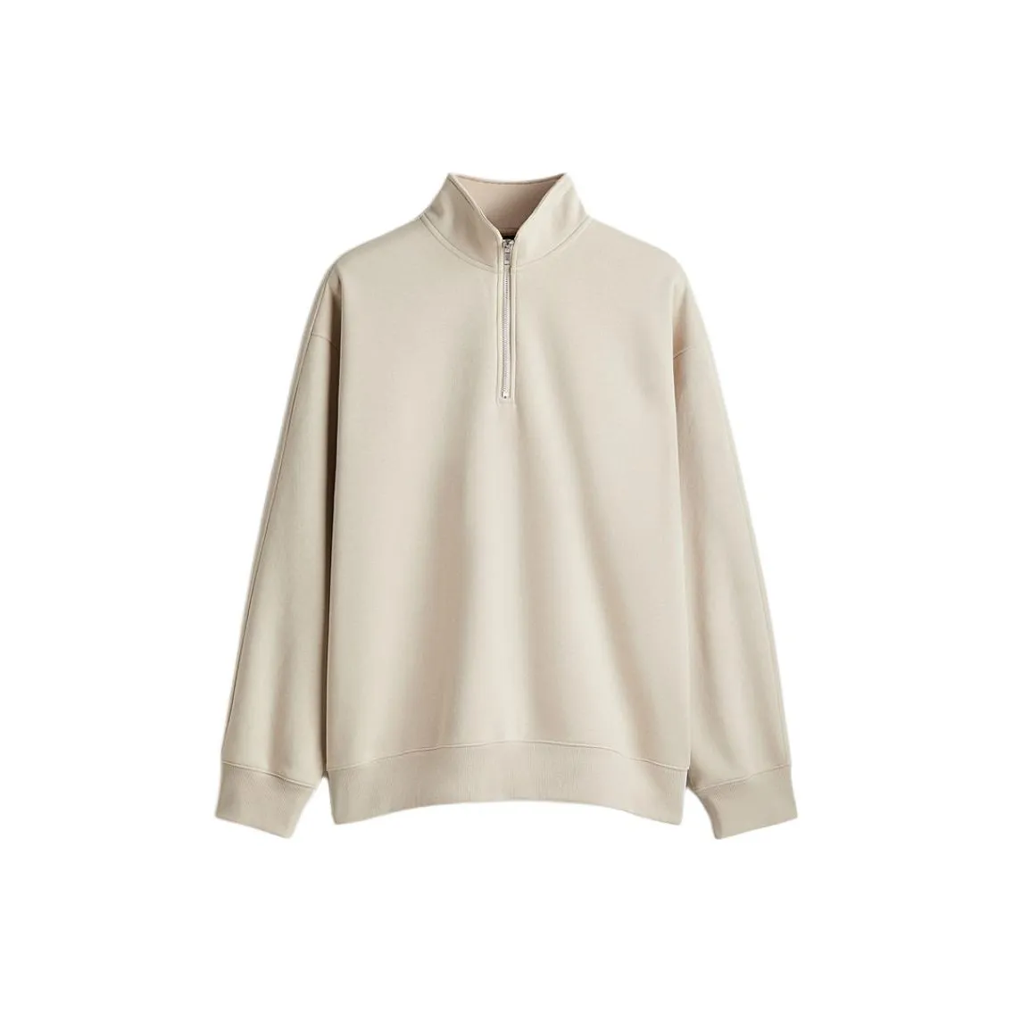 H M Толстовка Мужской Светлый Бежевый