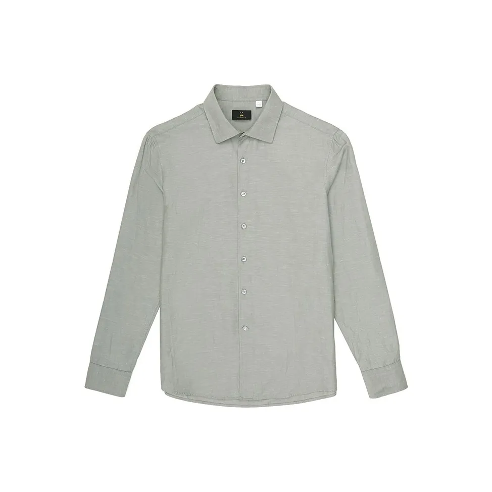 CANUDILO Рубашка Мужская 81726101 840 Средний Зеленый
