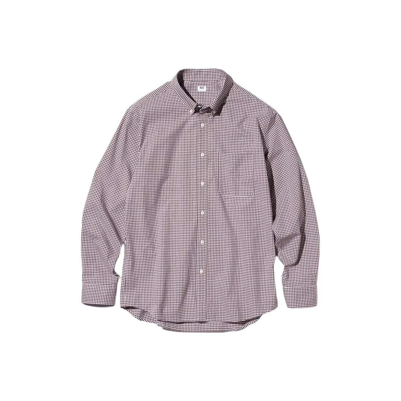 UNIQLO Shirts Unisex Maroon