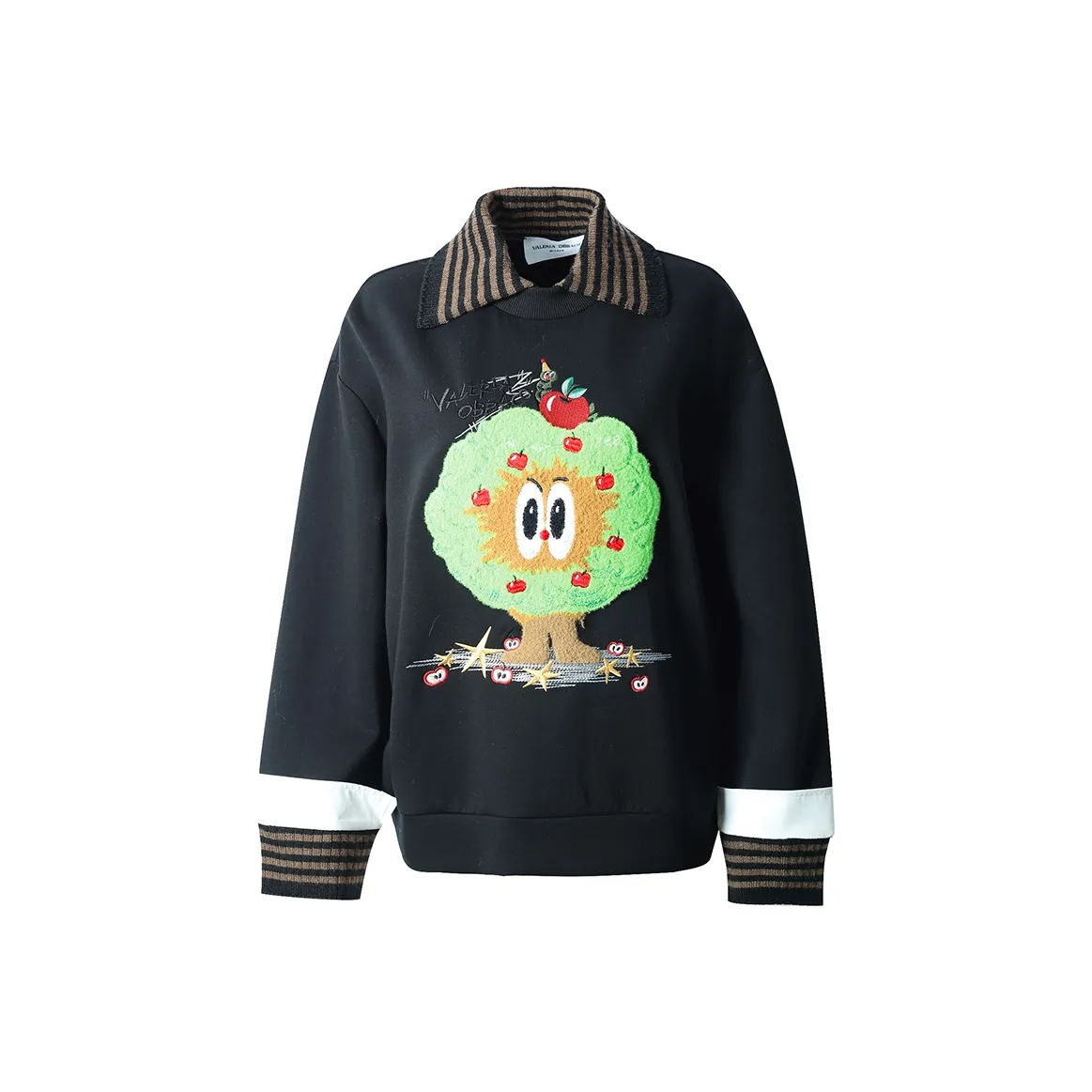 Valeria Obbaco Свитшот Унисекс Черный