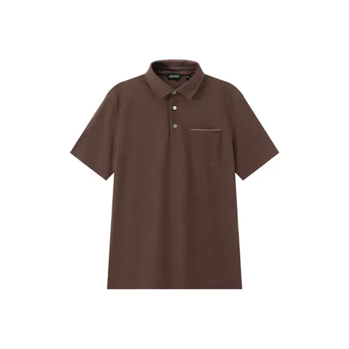Ermenegildo Zegna Умбра Мужское Поло