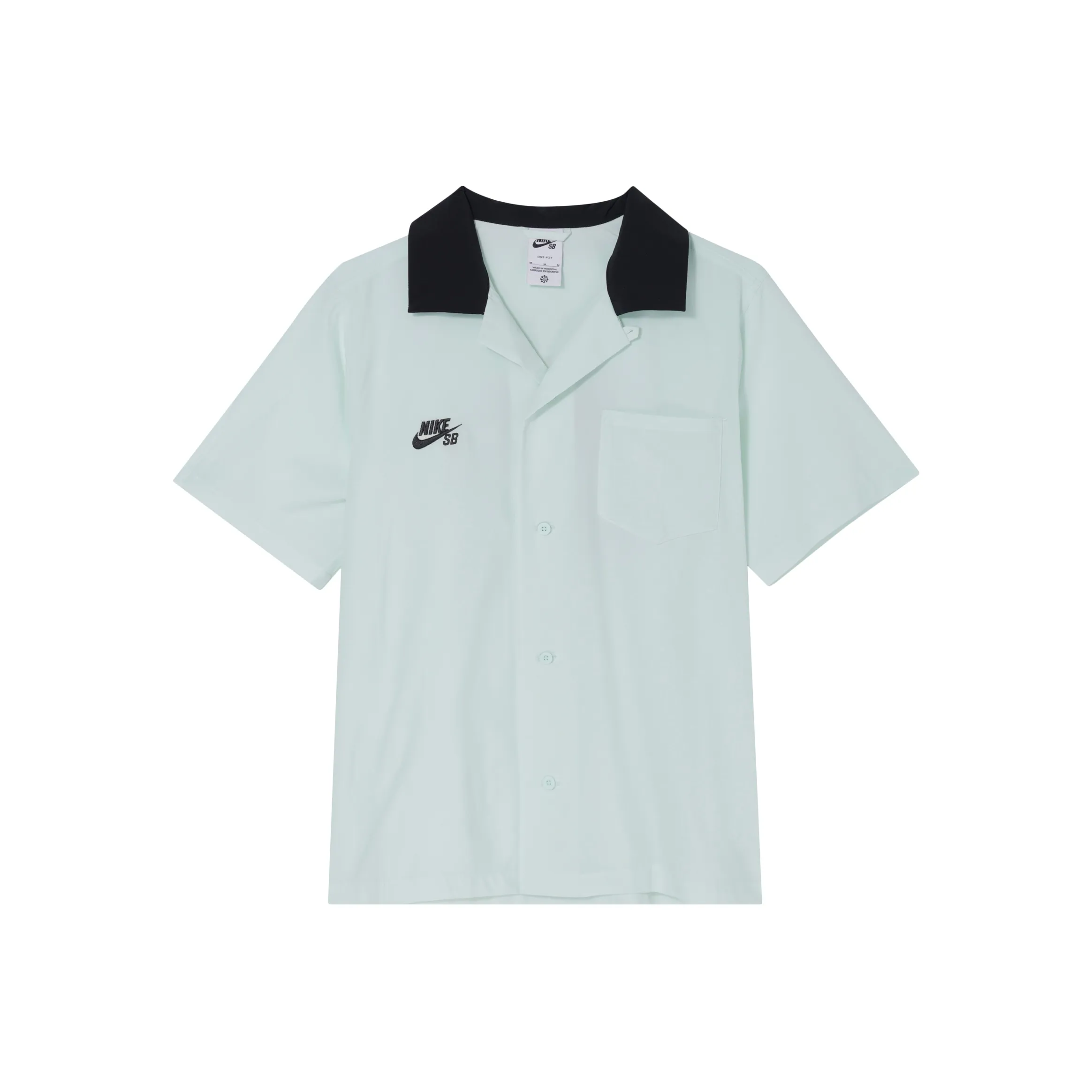 Nike Sb Short Sleeve Button Up Skate Bowler Shirt
